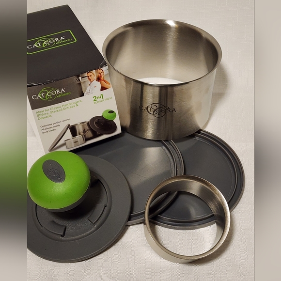 NIB Cat Cora Burger Press - Picture 1 of 6